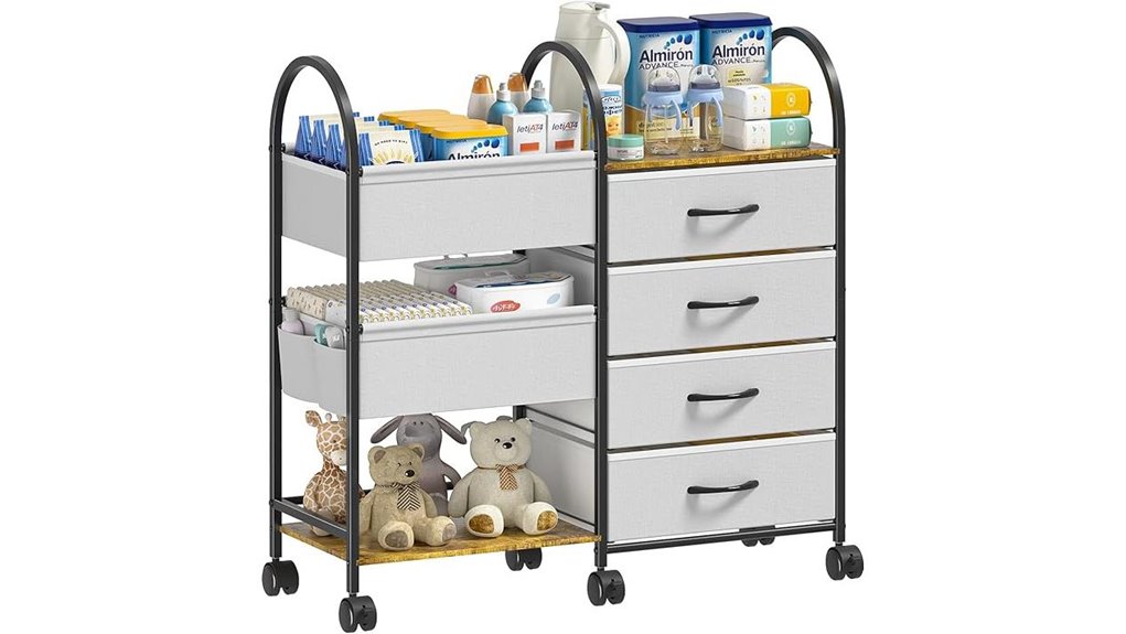 portable baby diaper storage