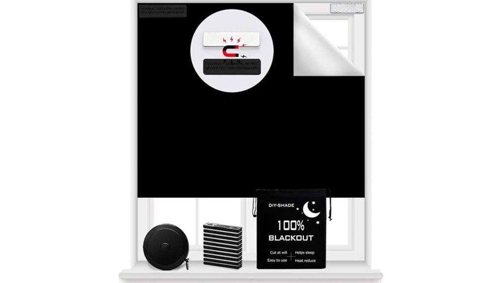 portable magnetic window cover