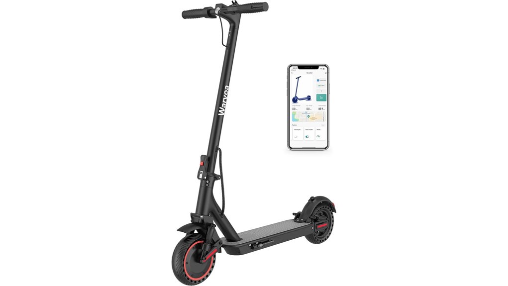powerful foldable electric scooter