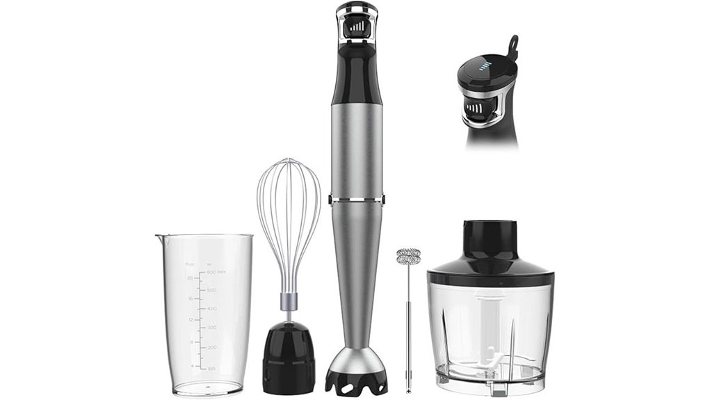 powerful immersion blender set