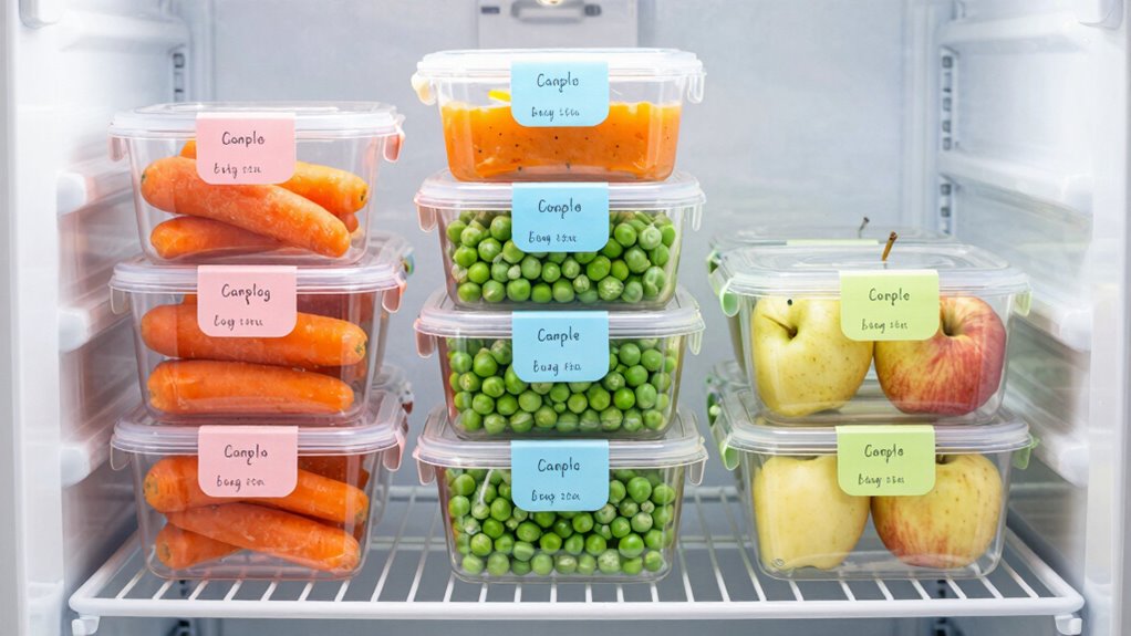 proper baby food labeling