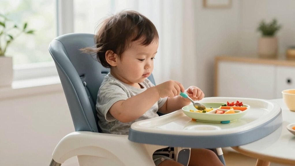 proper posture enhances toddler mealtime