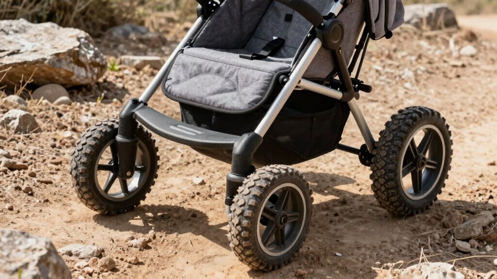 puncture resistant tires adjustable suspension