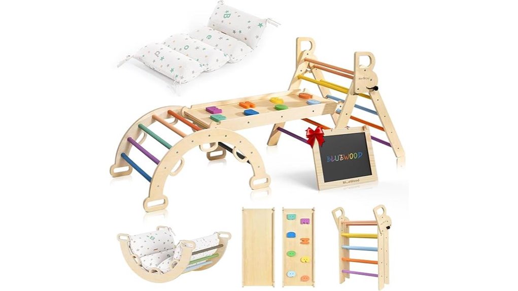 rainbow bluewood play set