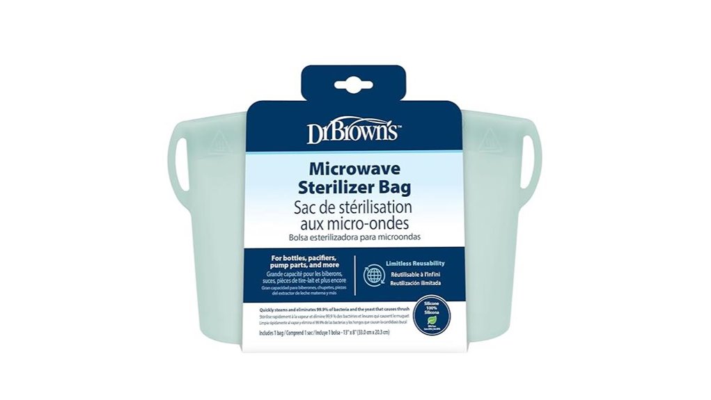 reusable baby sterilizer bag