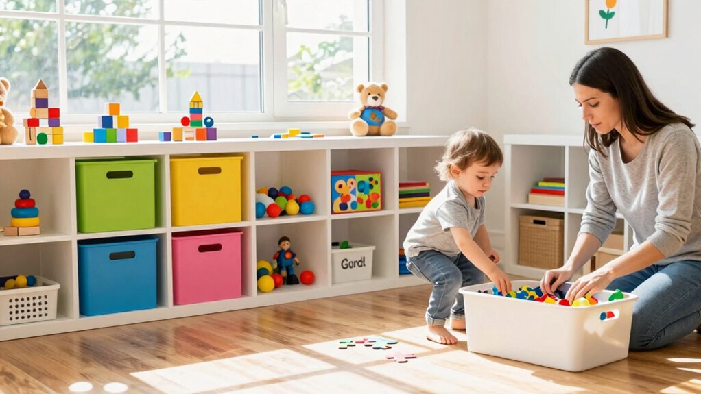 safe age appropriate toy rotation