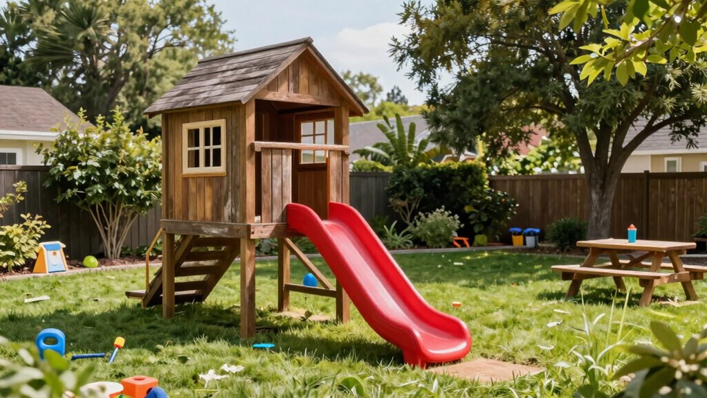 safe durable spacious playhouse