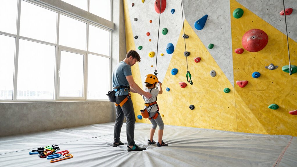 safe fun climbing environment