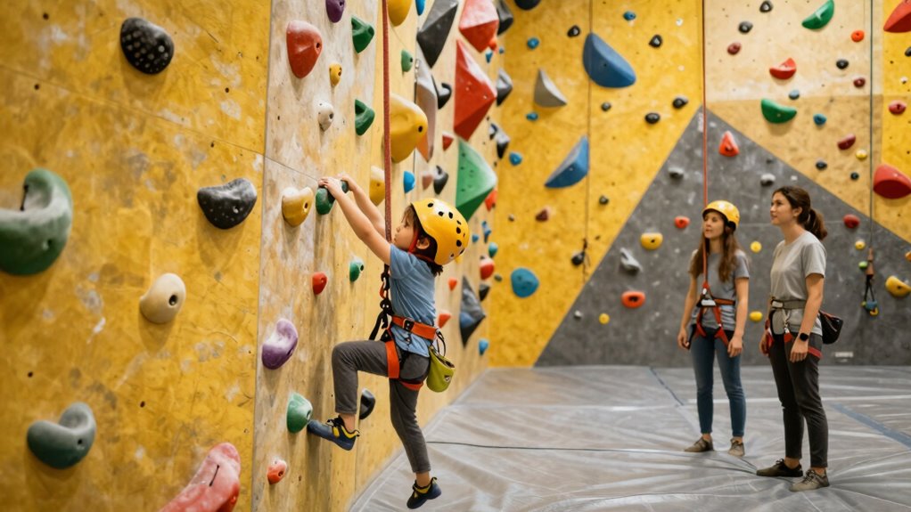 safe supportive climbing environment