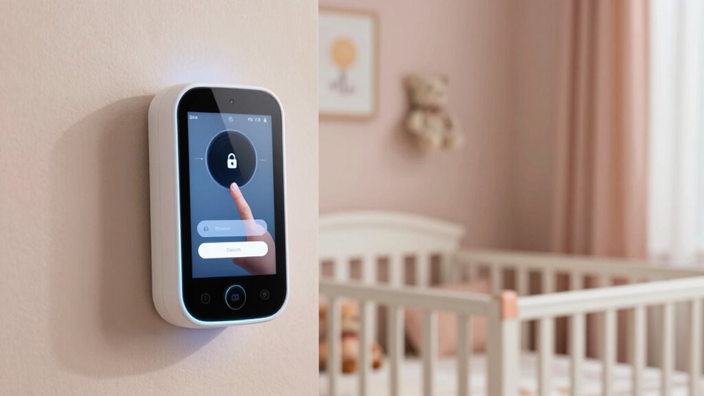 secure baby monitor access