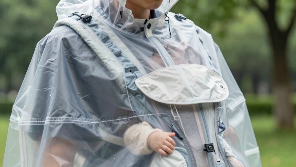 secure breathable rain cover