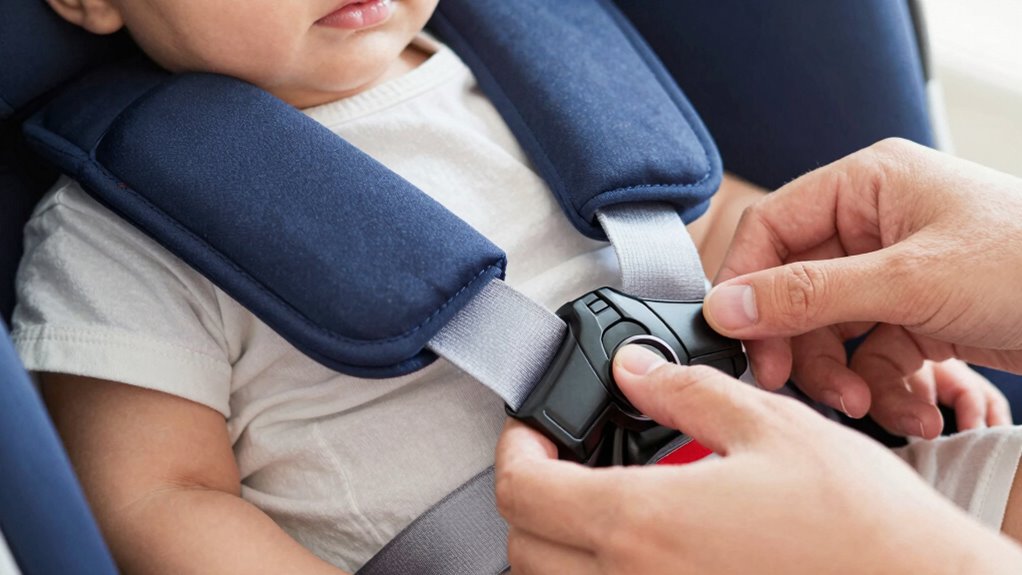 secure comfortable harness positioning