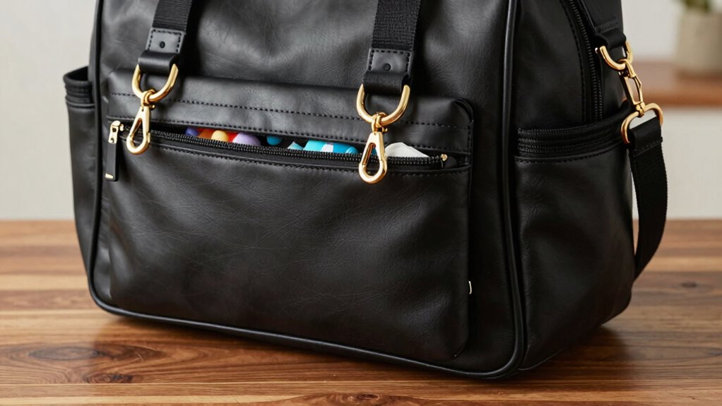 secure durable versatile stroller bag