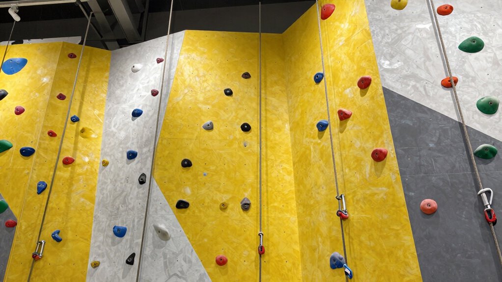 secure holds and rope properly