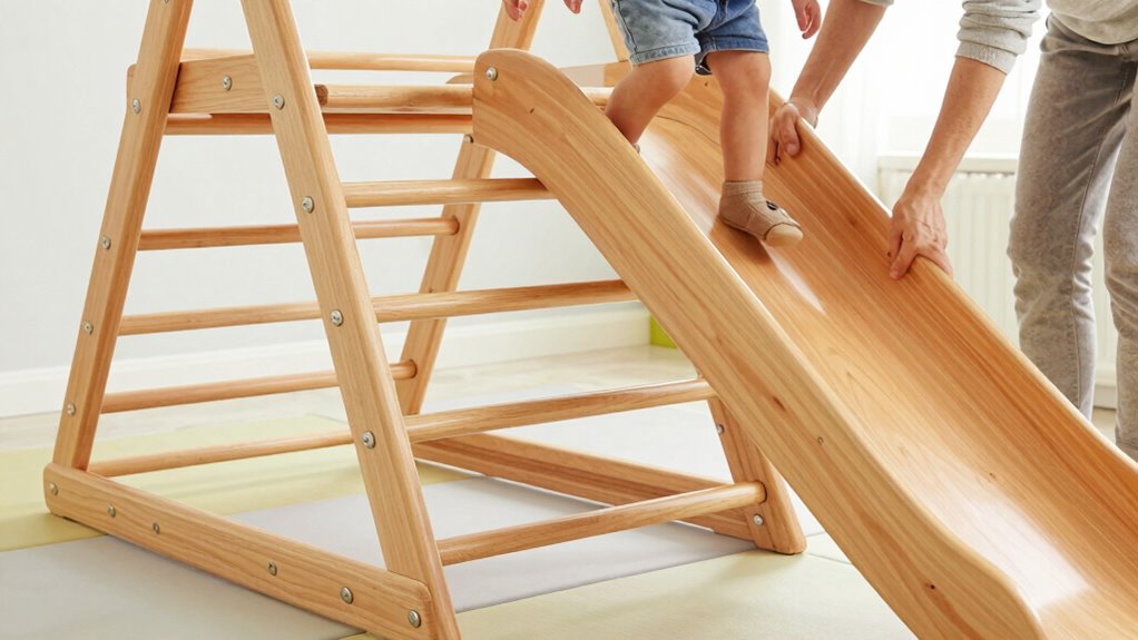 secure slide attachment methods