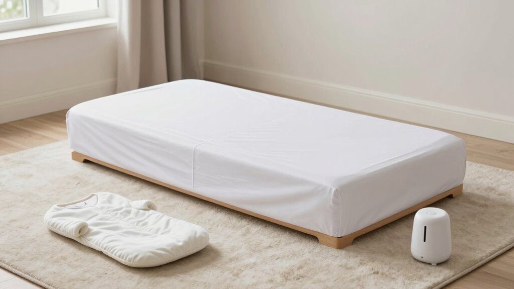 simple safe nursery setup