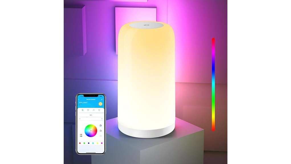 smart bedside lamp control