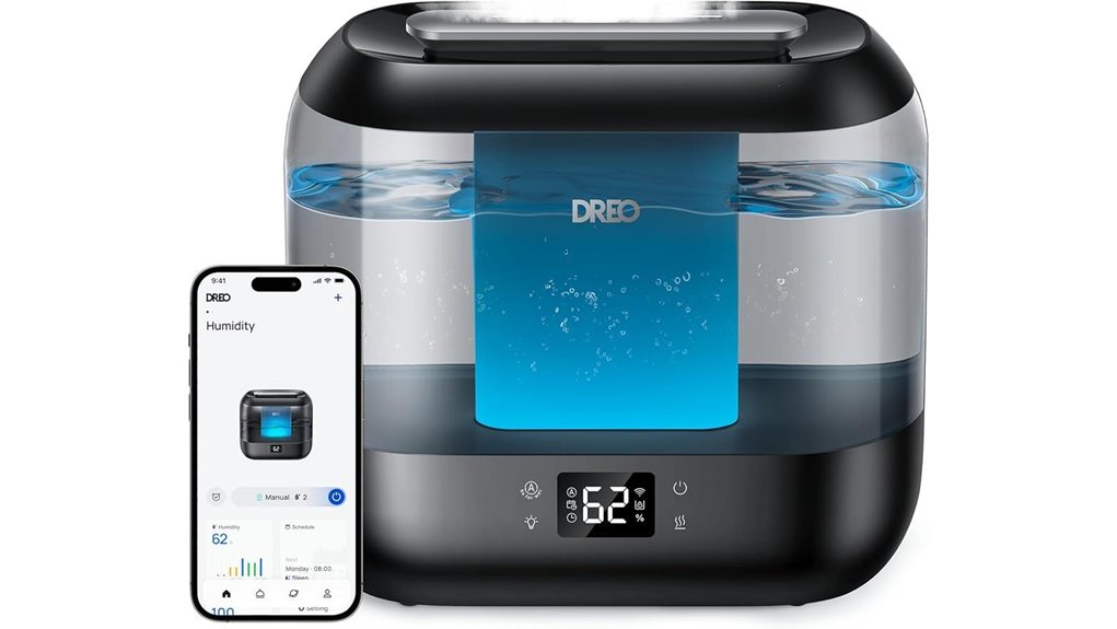 smart humidifier with app