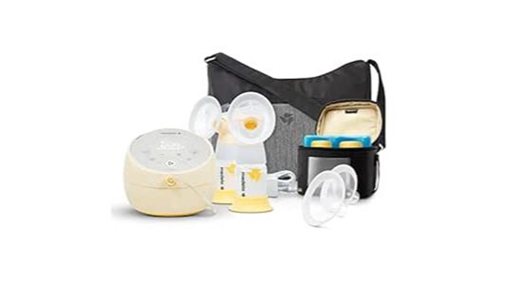 smart touch screen breast pump