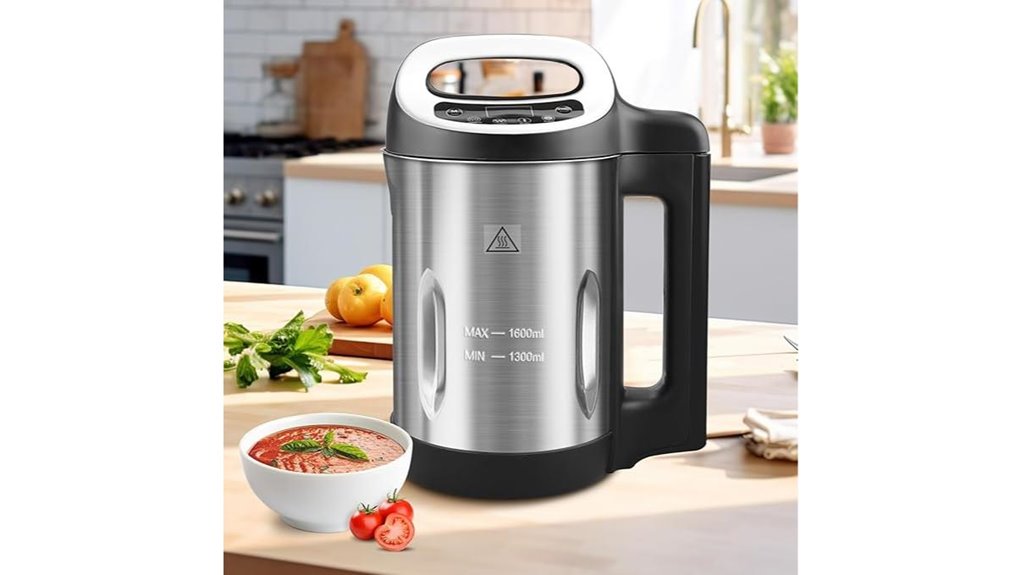 stainless steel soup maker