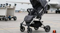 stroller size for flights