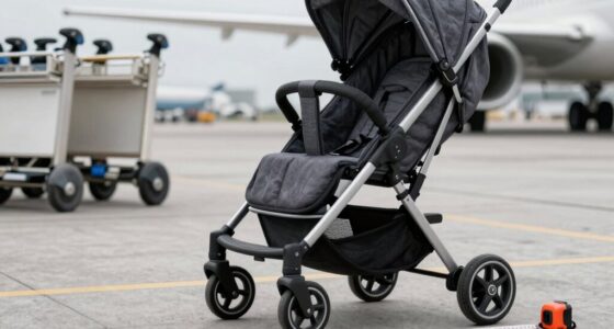 stroller size for flights