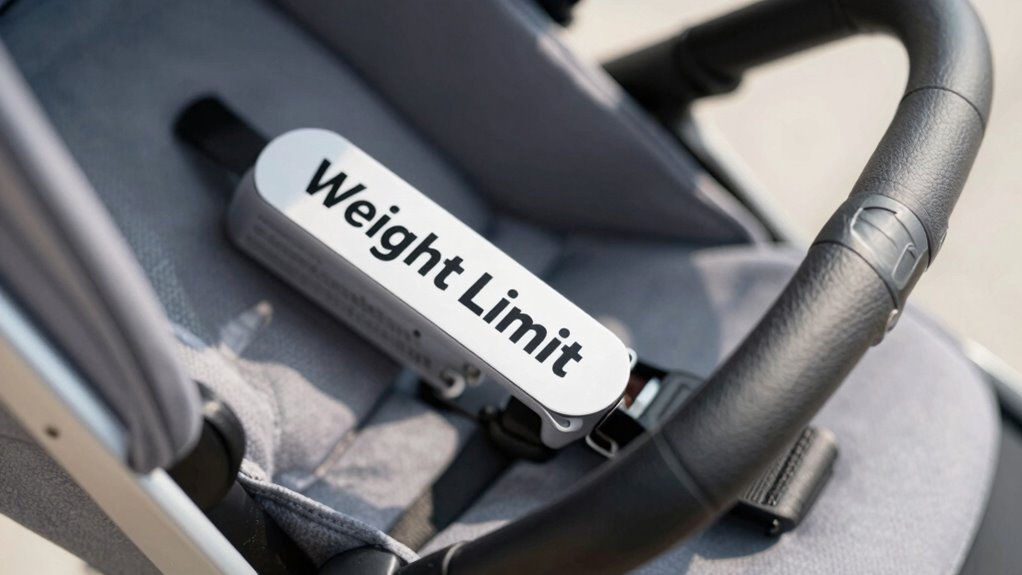 stroller weight capacity limits