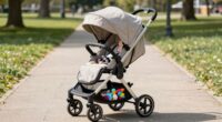 strollers with large storage