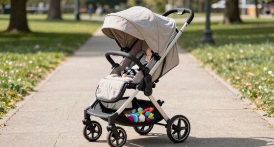 strollers with large storage