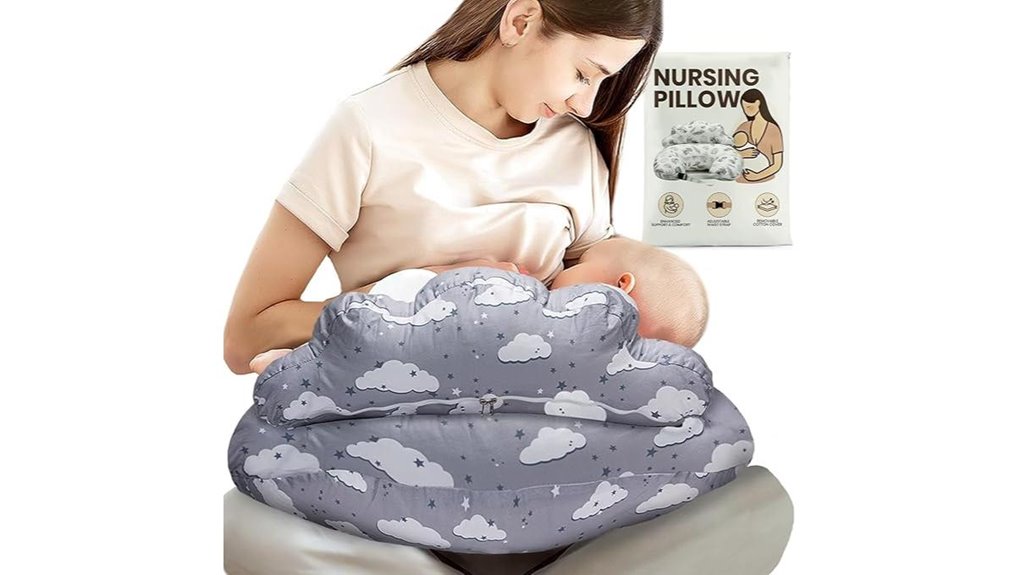 supportive nursing pillow cover