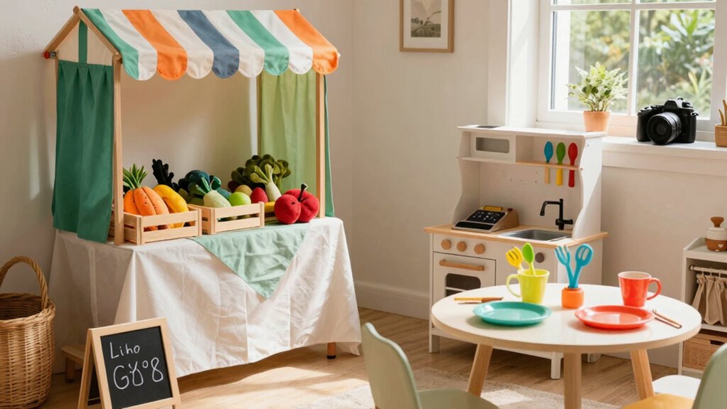 themed play space enhances language