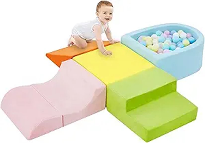 toddler climbing foam playground
