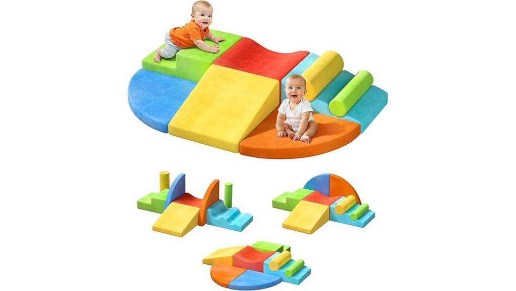 toddler foam climbing set