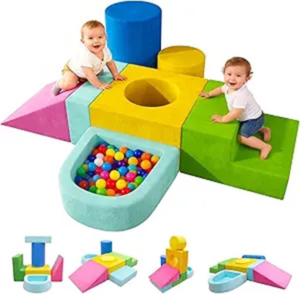 toddler foam climbing set