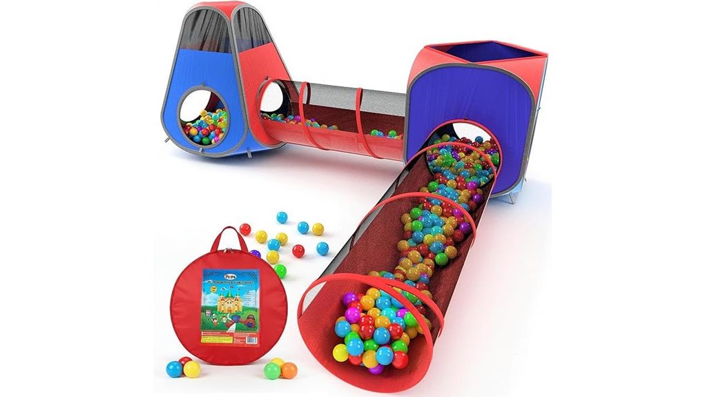 toddler play tent tunnel