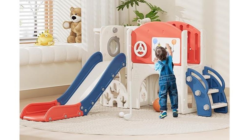 toddler playset with drawing