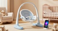 top app controlled baby swings
