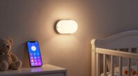 top app controlled nursery lights