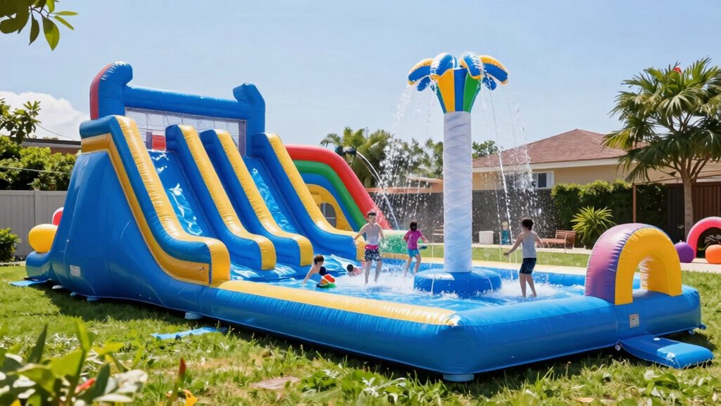 top backyard inflatable water parks
