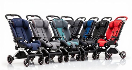 top car seat travel carts