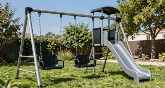 top metal swing sets