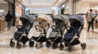 top narrow aisle strollers