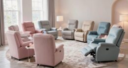 top power recliner nursery chairs