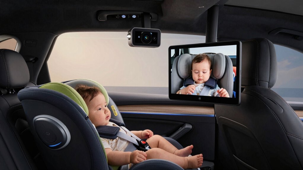 top rear facing baby monitors