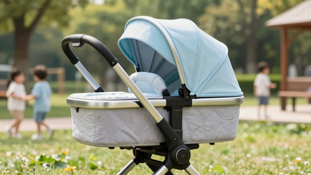 top stroller bassinet attachments