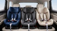 top three across suv car seats