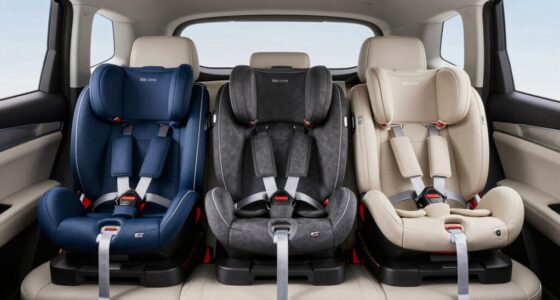 top three across suv car seats