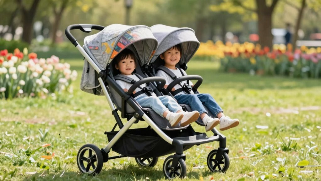top twin stroller options