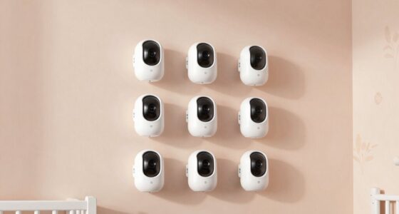 top wall mount baby cameras
