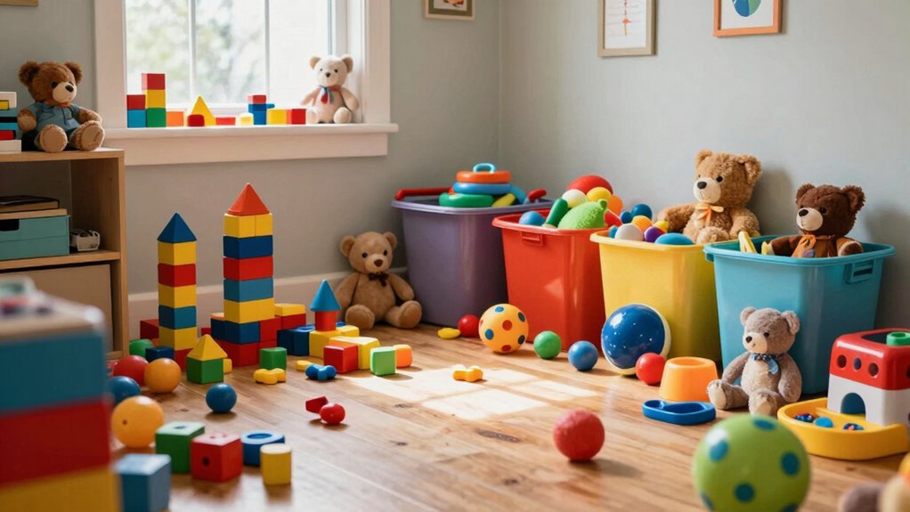 toy overload hampers focus